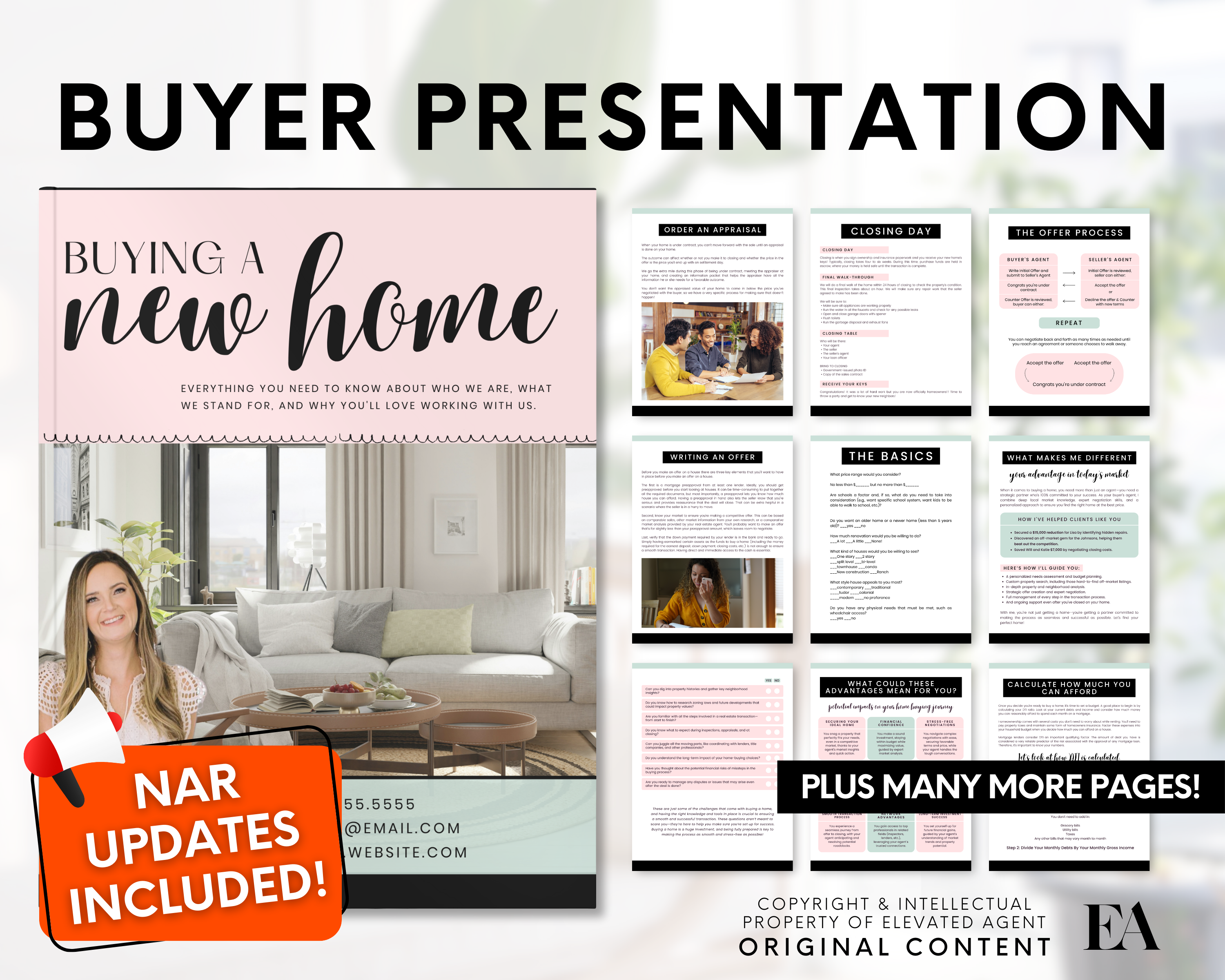 Buyer Presentation Real Estate Template – Elevated Agent