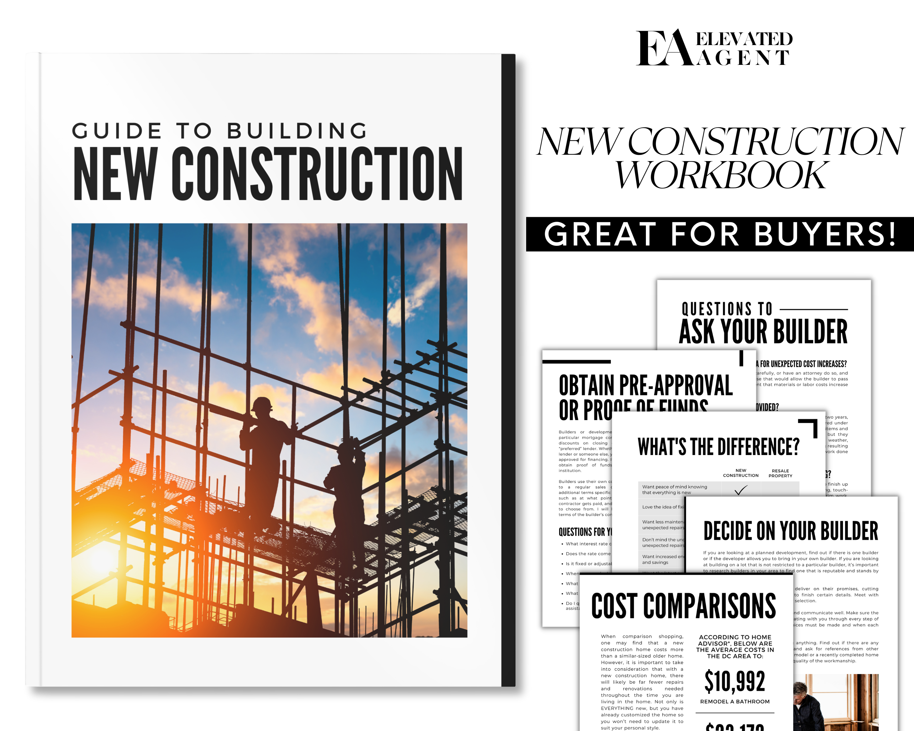 New Construction Guide Real Estate Template Minimal Brand Style