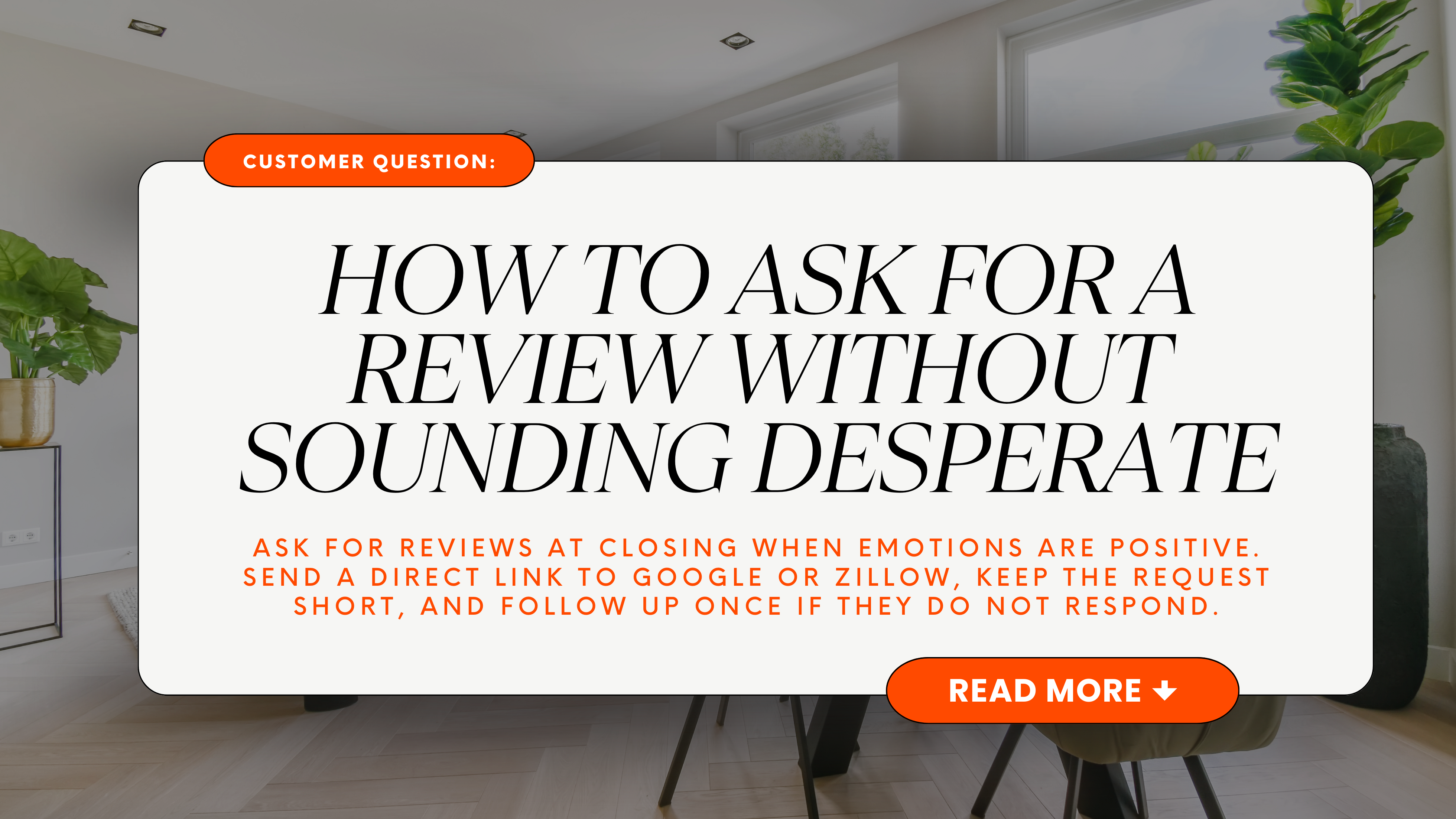 How to Ask for a Review Without Sounding Desperate