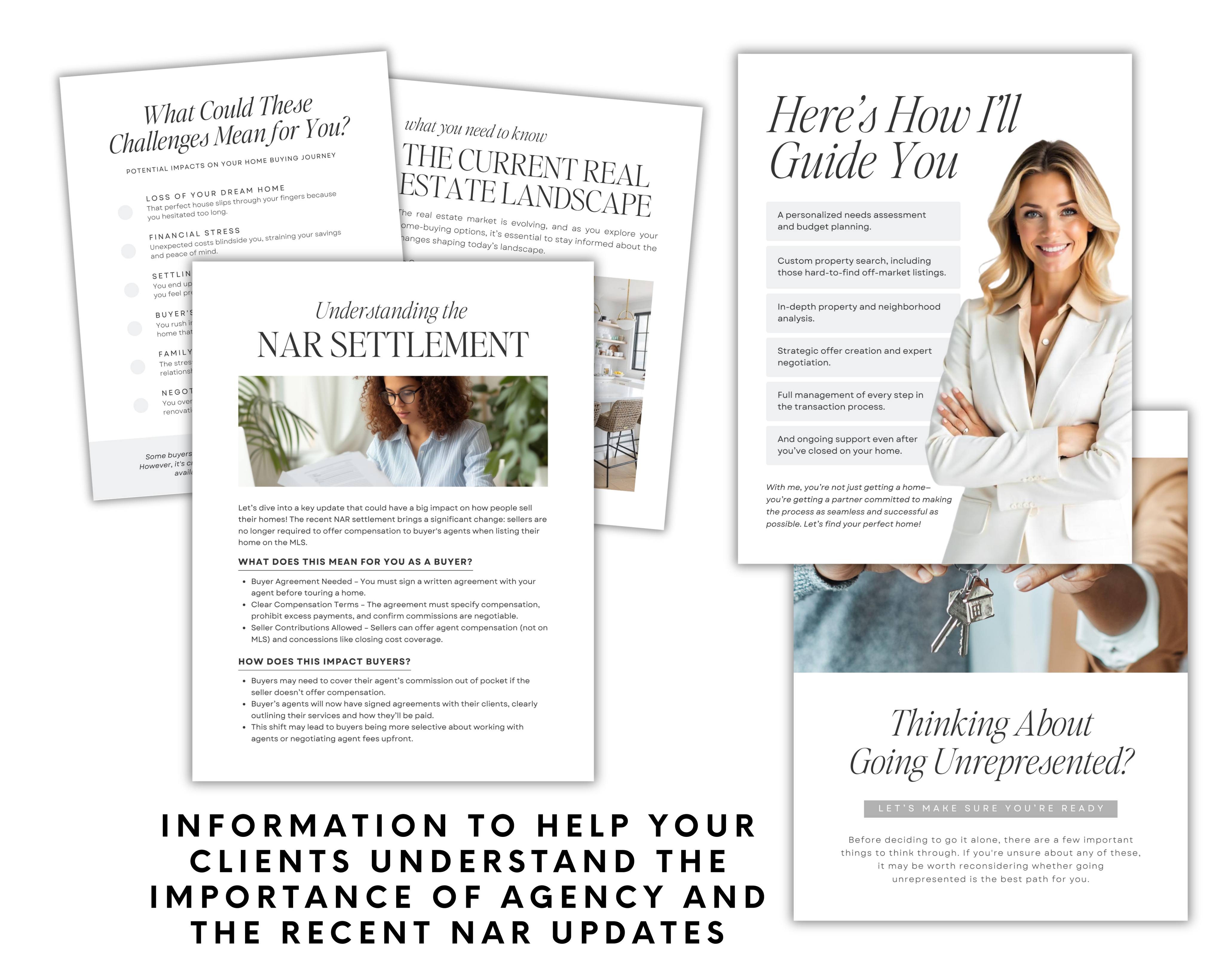 Buyer and Listing Presentation Bundle - Clean Style