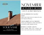 Home Safety Calendar Style 2