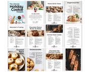 Holiday Cookie Cookbook Template
