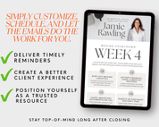 Moving Checklist email drip campaign - Peaceful Design Style