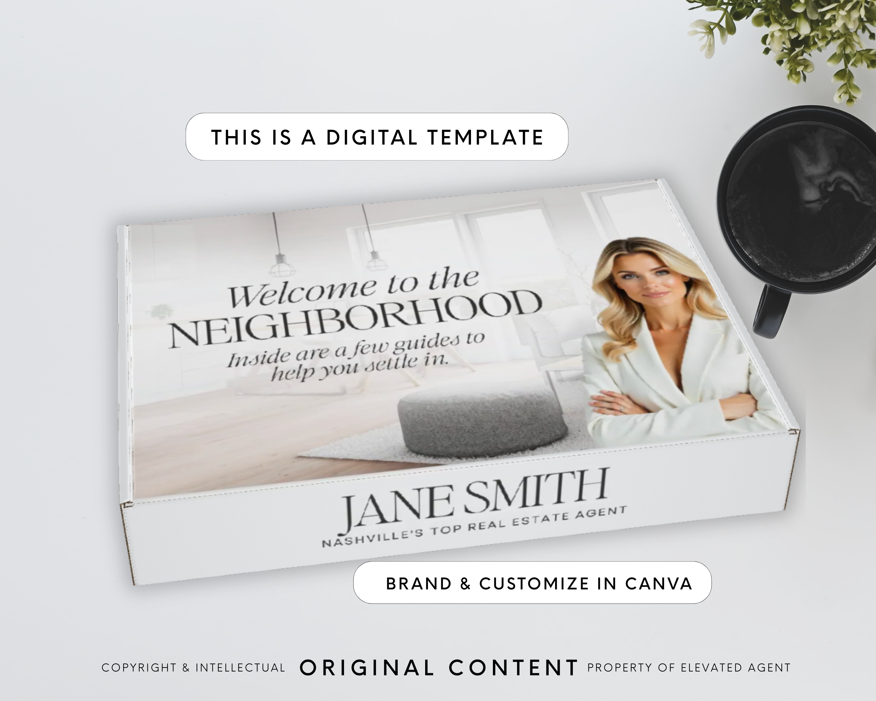 Welcome To The Neighborhood Box Template with Neighborhood Guide