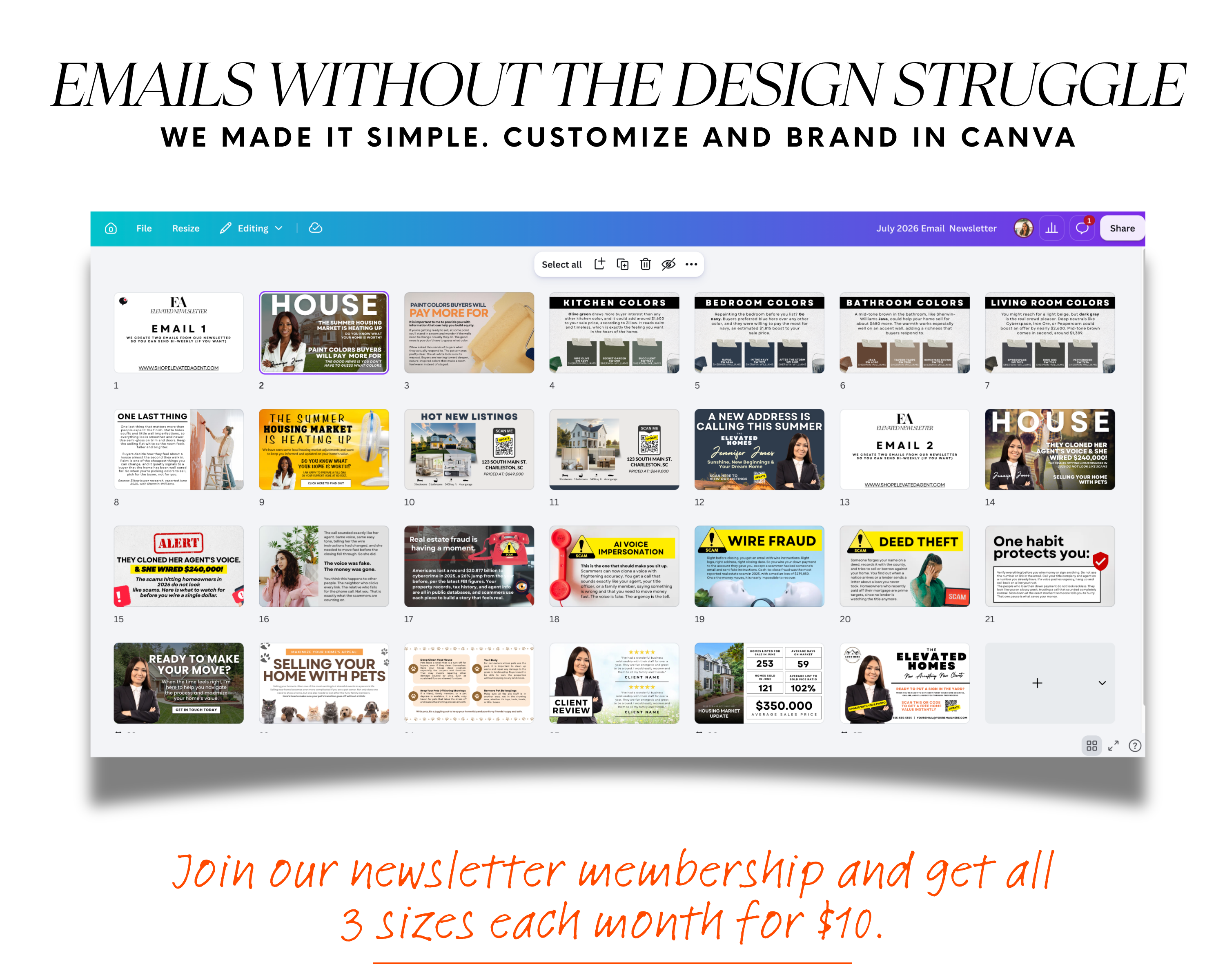 July Email Newsletter