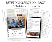 Downsizing Guide - Peaceful Design Style - Real Estate Templates