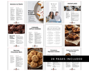 Holiday Cookie Cookbook Template
