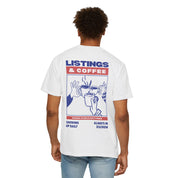 Listings & Coffee Tee