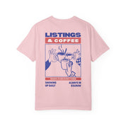 Listings & Coffee Tee