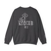 Key Club Vintage Key Crewneck Sweatshirt With Sleeves