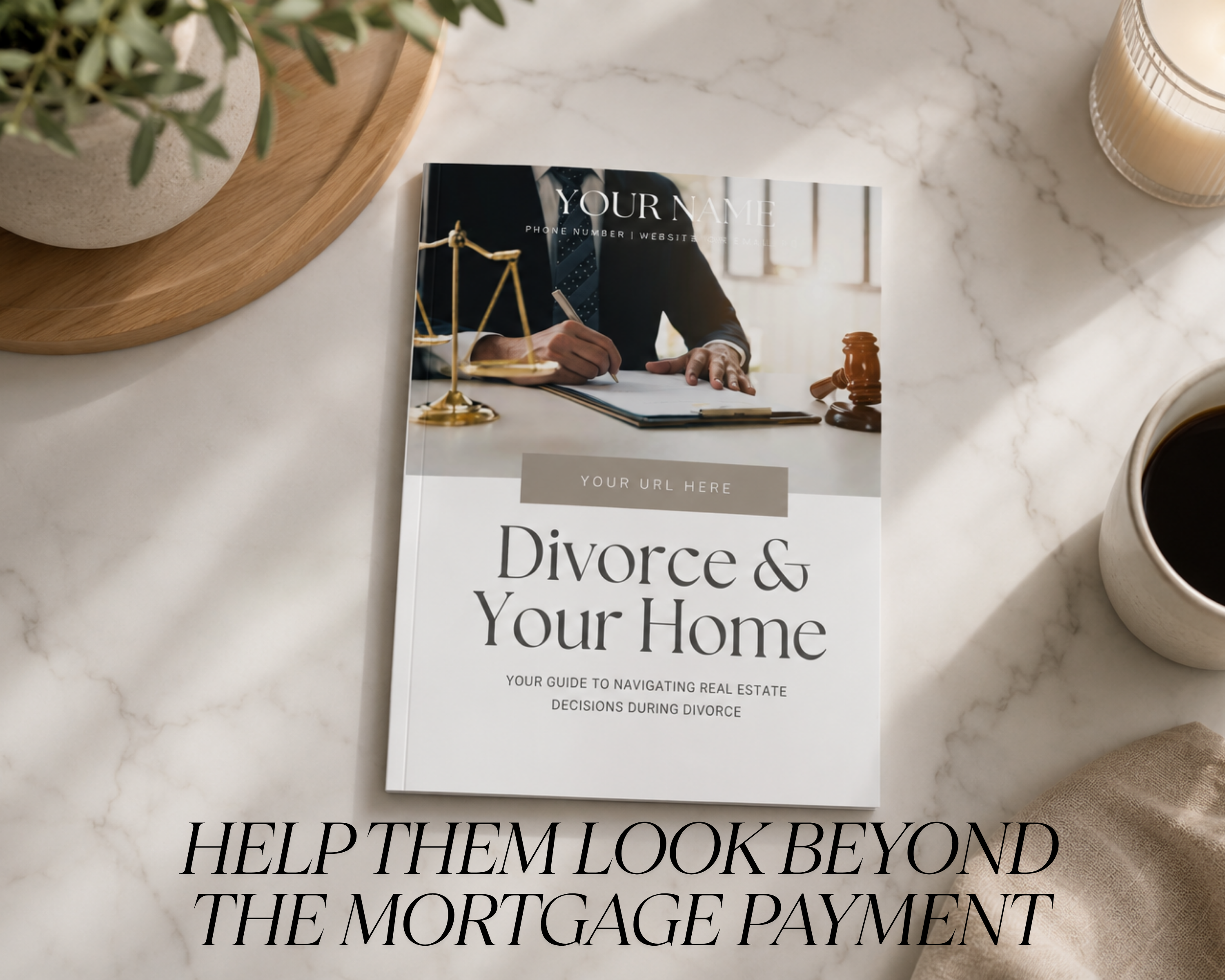 Divorce Guide Template - Peaceful Design Template