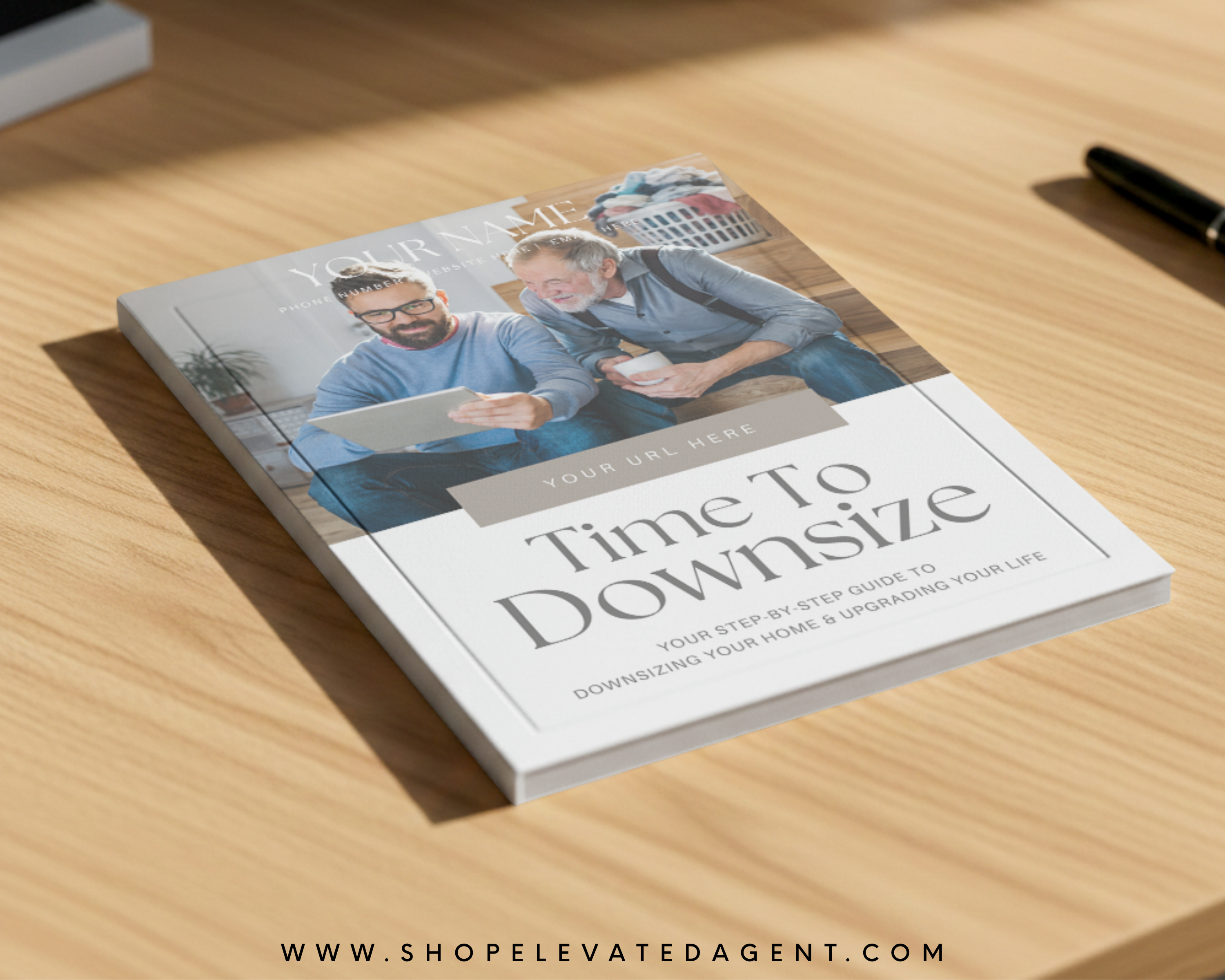 Downsizing Guide - Peaceful Design Style - Real Estate Templates