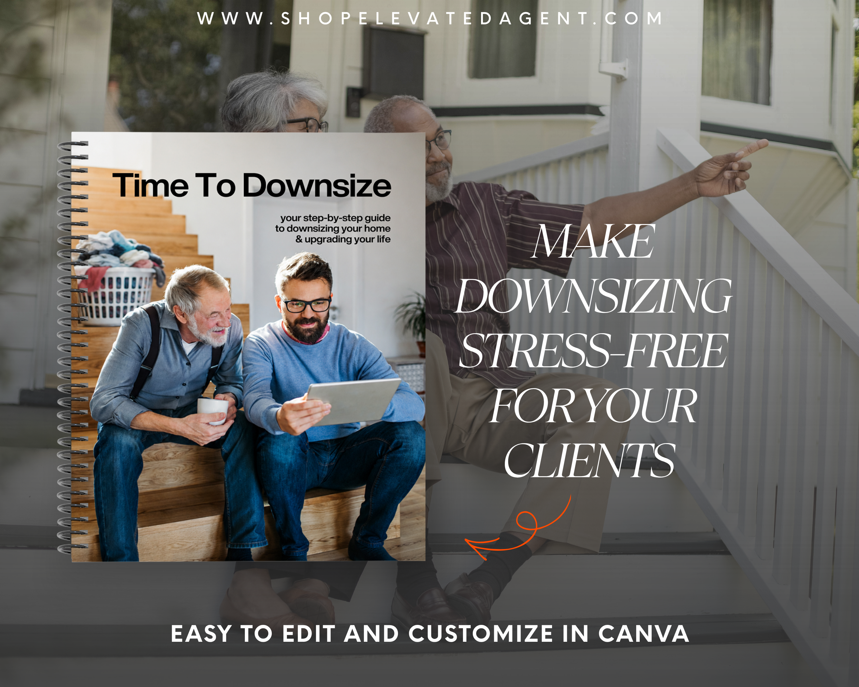 Downsizing Guide - Classic Design Style - Real Estate Templates