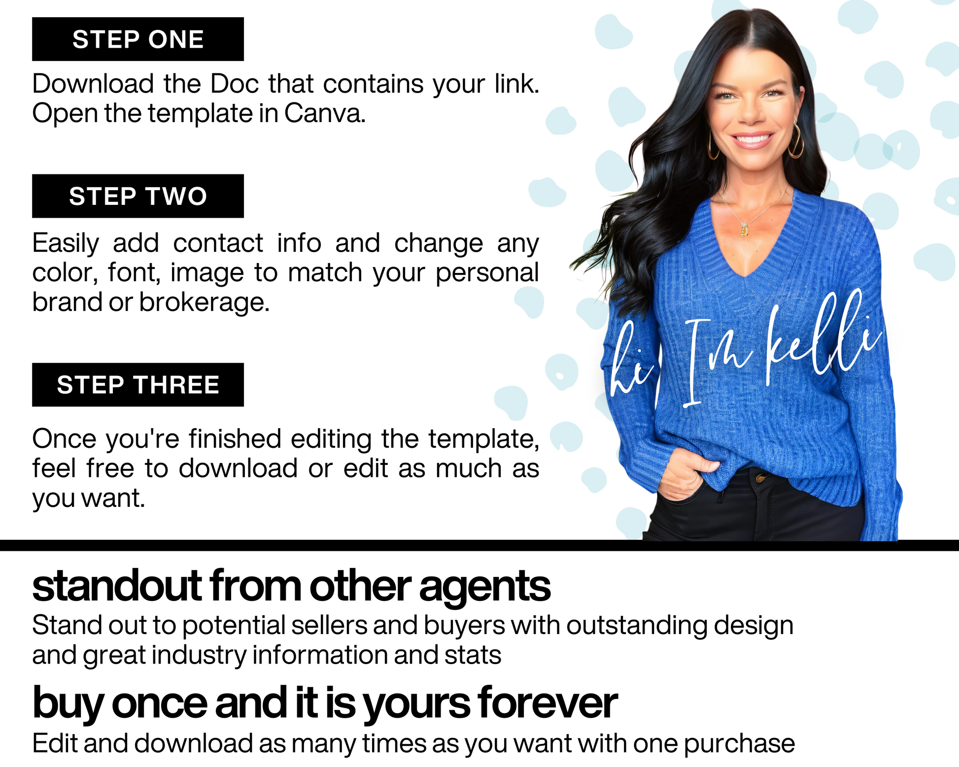 Homebuyer Drip Campaign, Real Estate Postcard, Hello Neighbor, Real Estate Marketing, Real Estate Farming, Realtor Flyer, Canva Template 