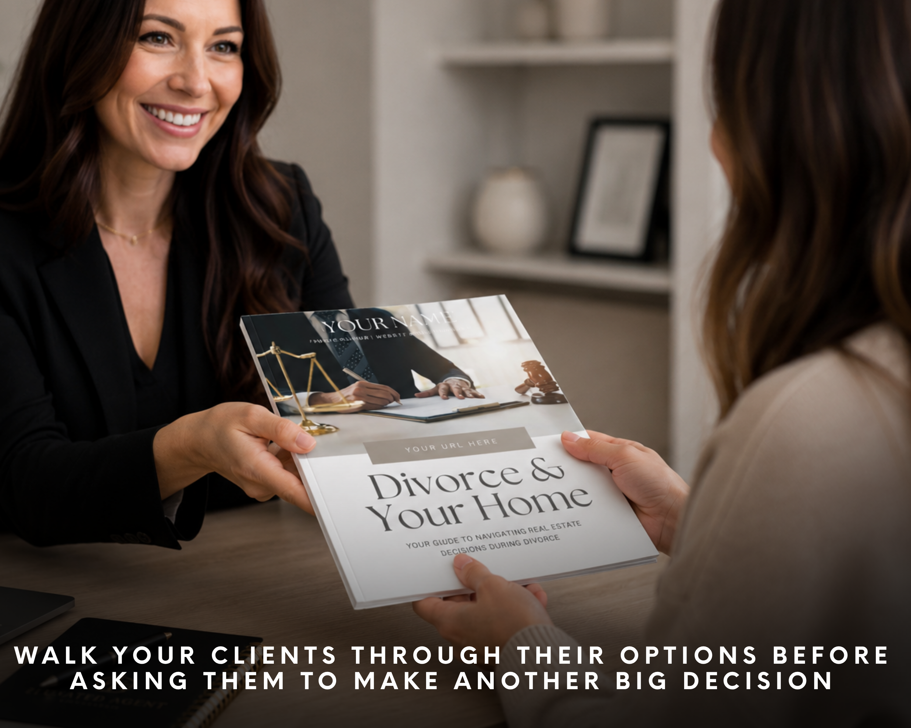 Divorce Guide Template - Peaceful Design Template