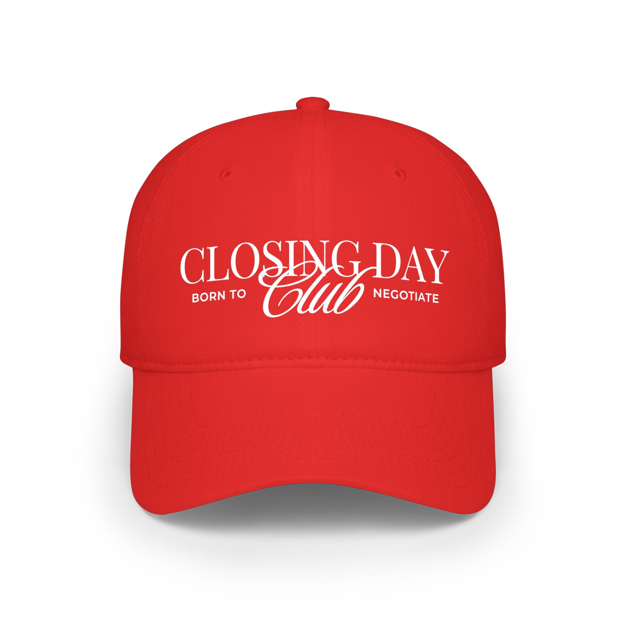 Closing Day Club Cap - Born to Negotiate