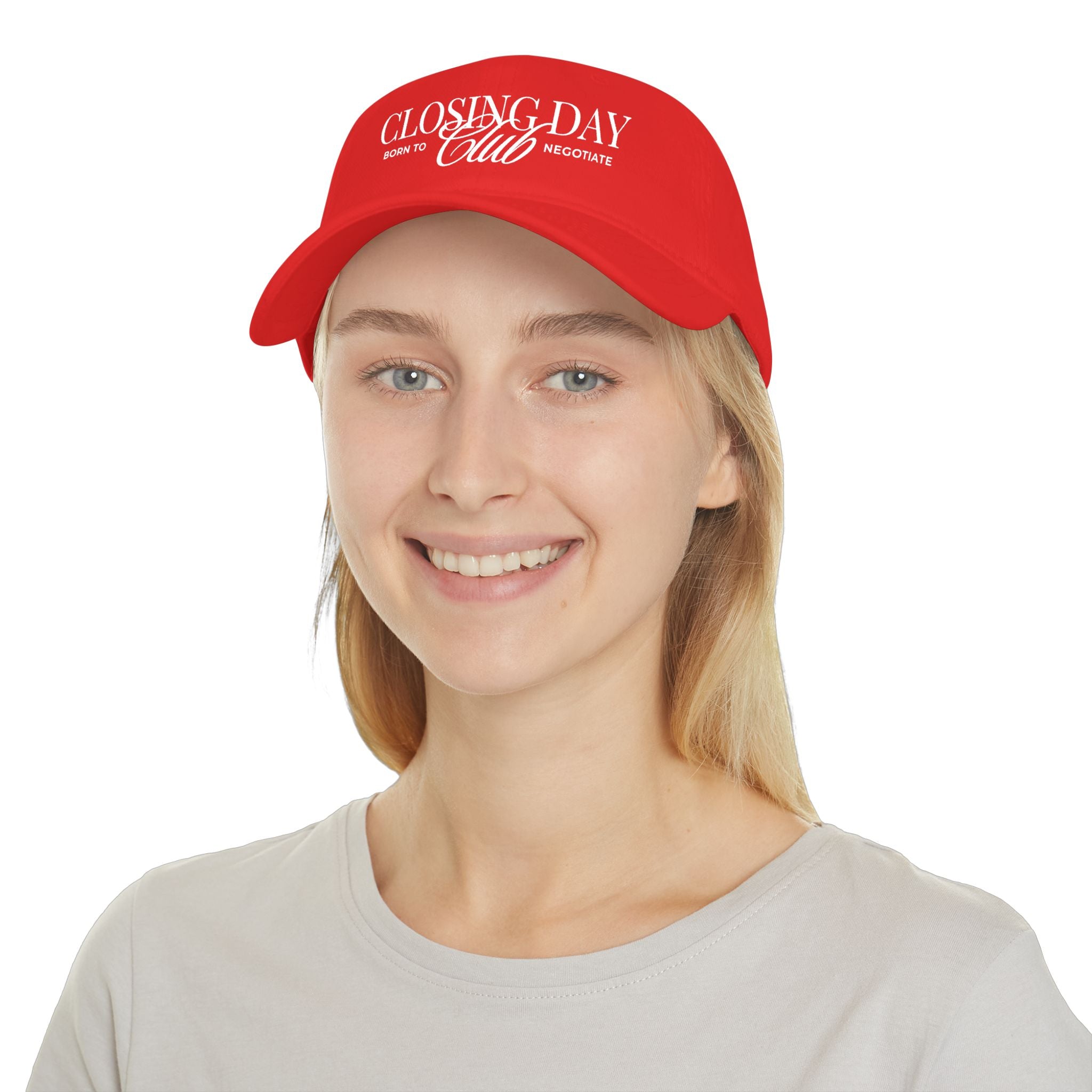 Closing Day Club Cap - Born to Negotiate