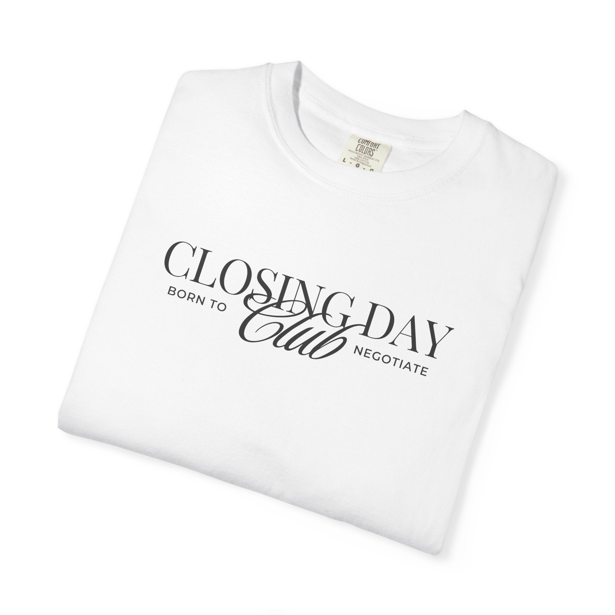 Closing Day Club T-Shirt Front Only