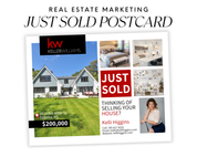 Real Estate Postcard - Sold - Real Estate Template