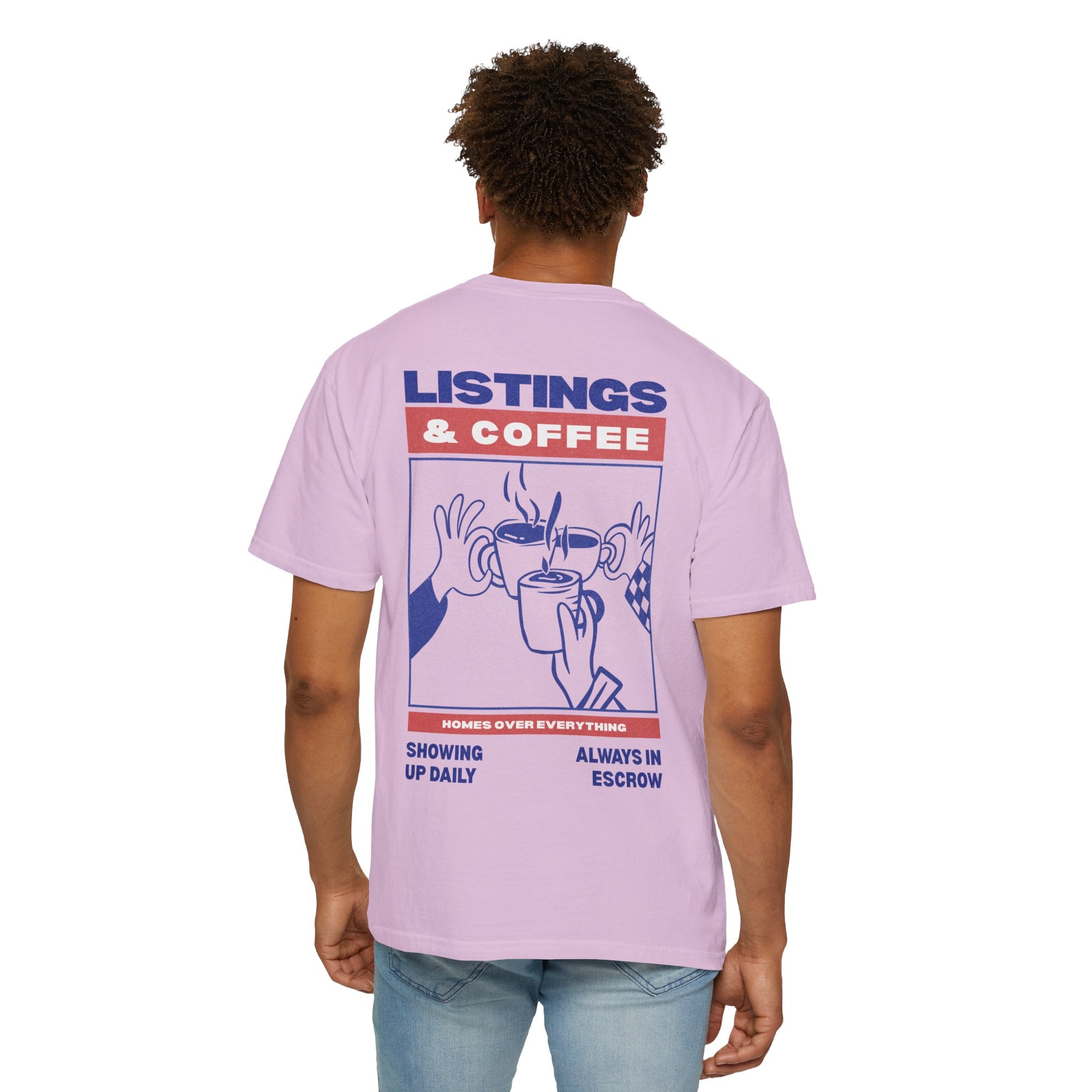 Listings & Coffee Tee