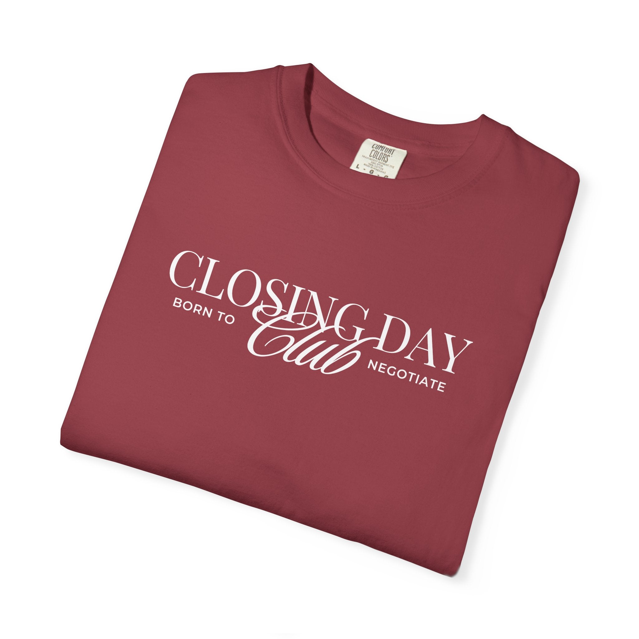 Closing Day Club T-Shirt Front Only