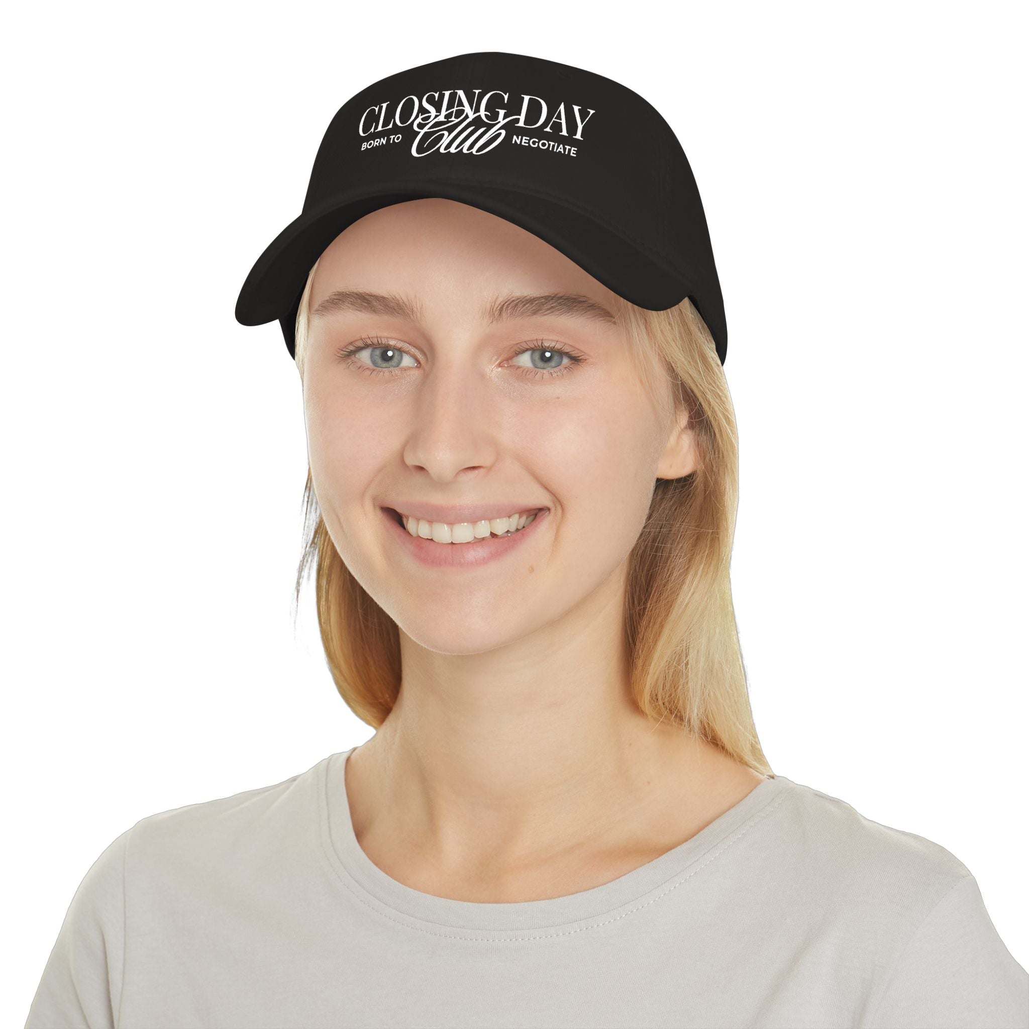 Closing Day Club Cap - Born to Negotiate