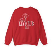 Key Club Vintage Key Crewneck Sweatshirt With Sleeves