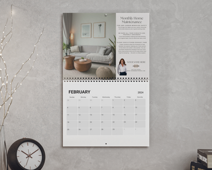 Home Maintenance Calendar 2 - Client Glift