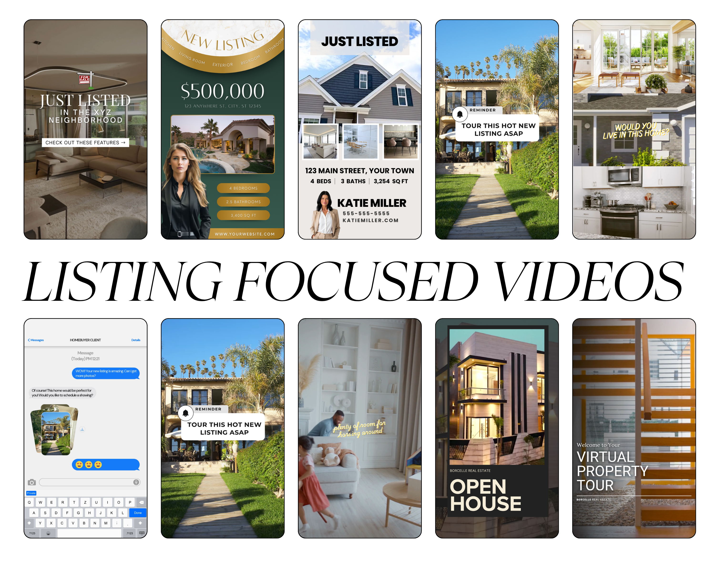 Reel Bundle 1 - Real Estate Template
