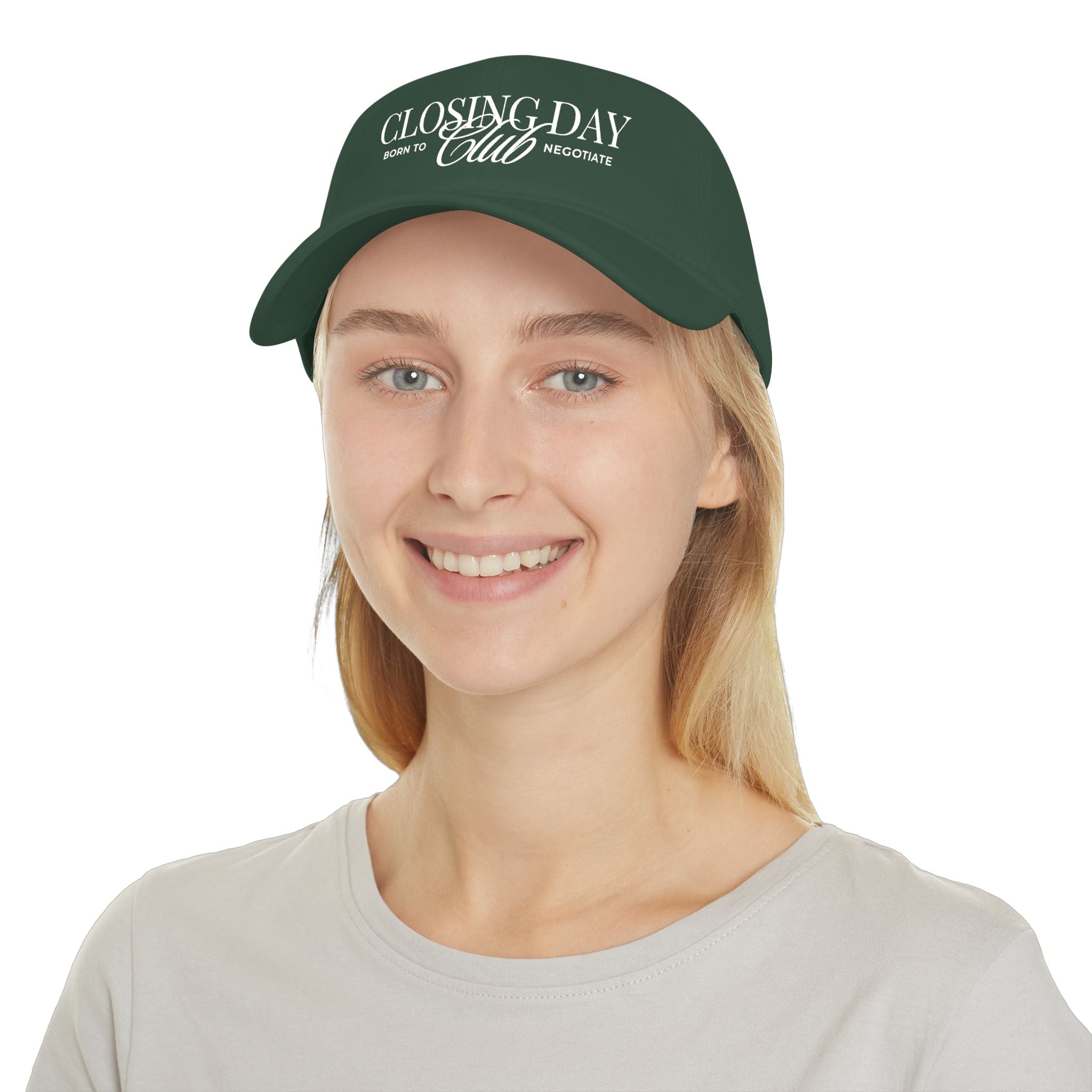 Closing Day Club Cap - Born to Negotiate