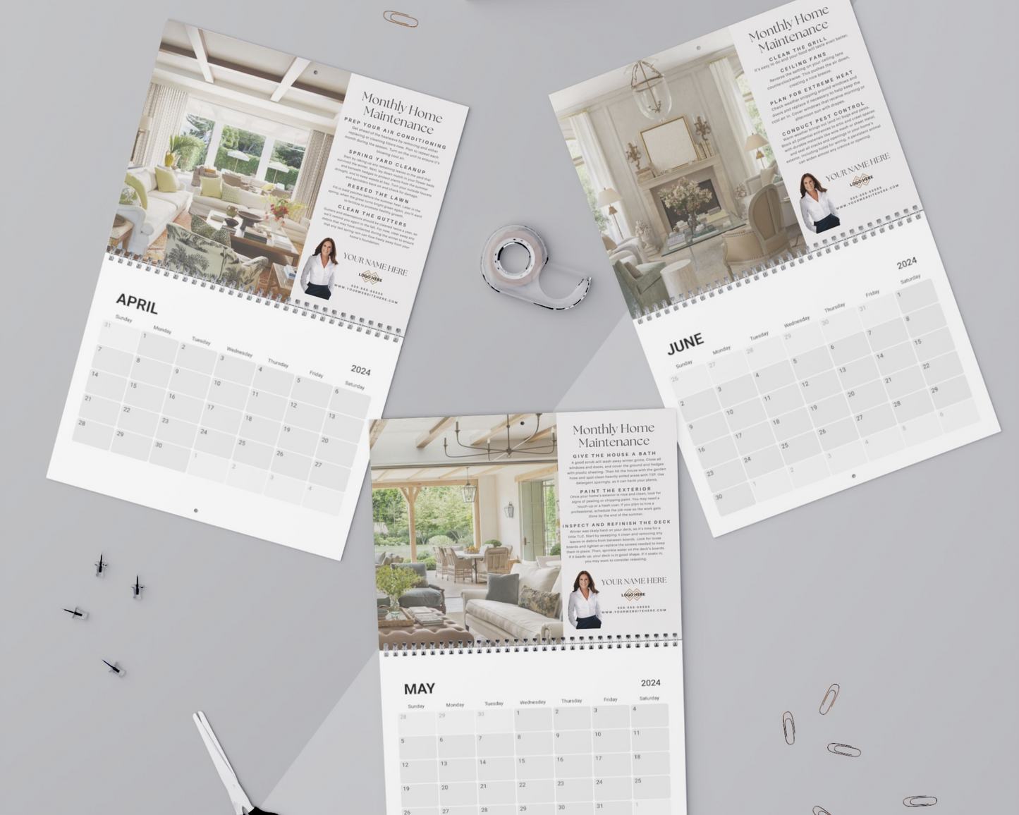 Home Maintenance Calendar 2 - Client Glift