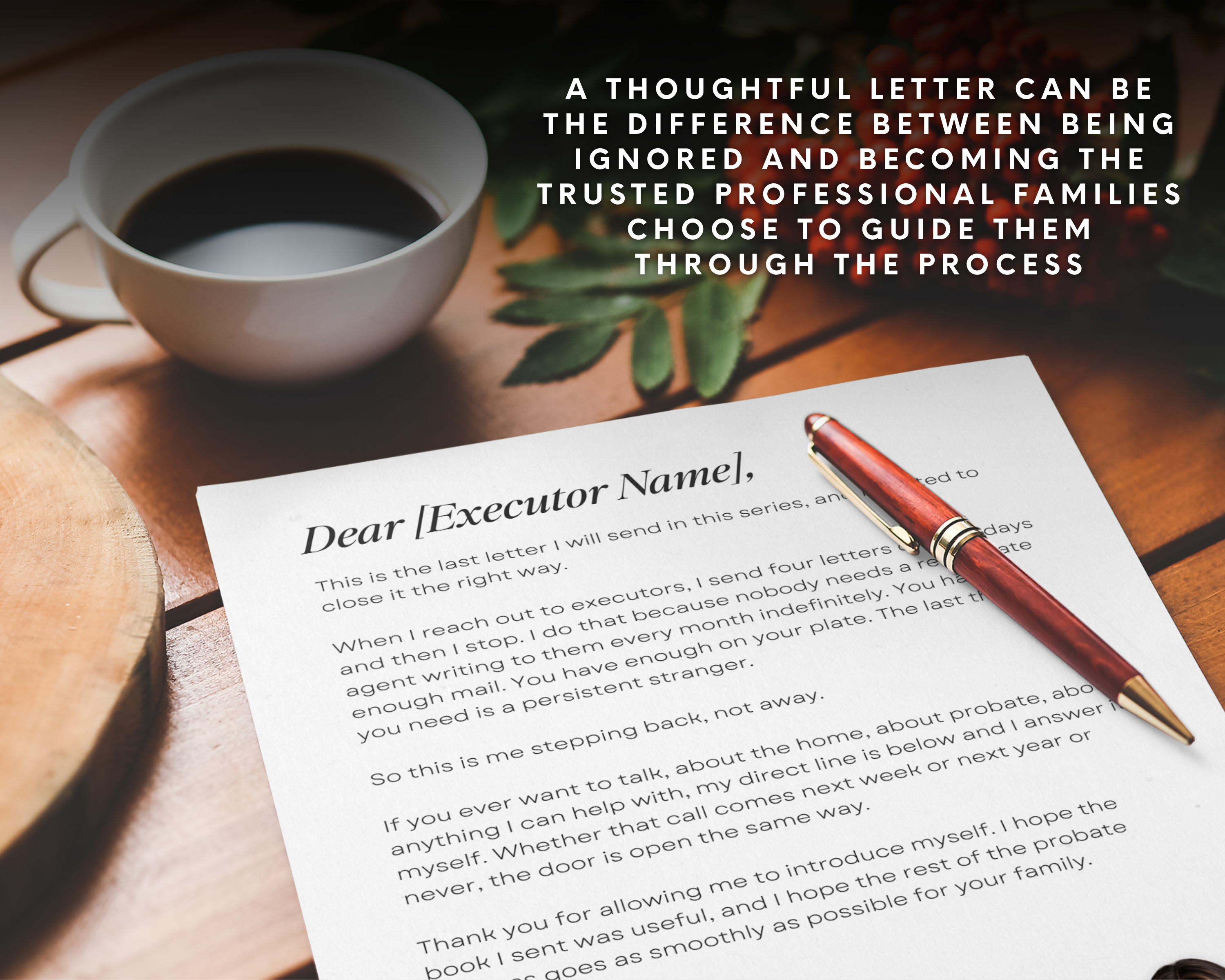 Real Estate Probate Marketing System