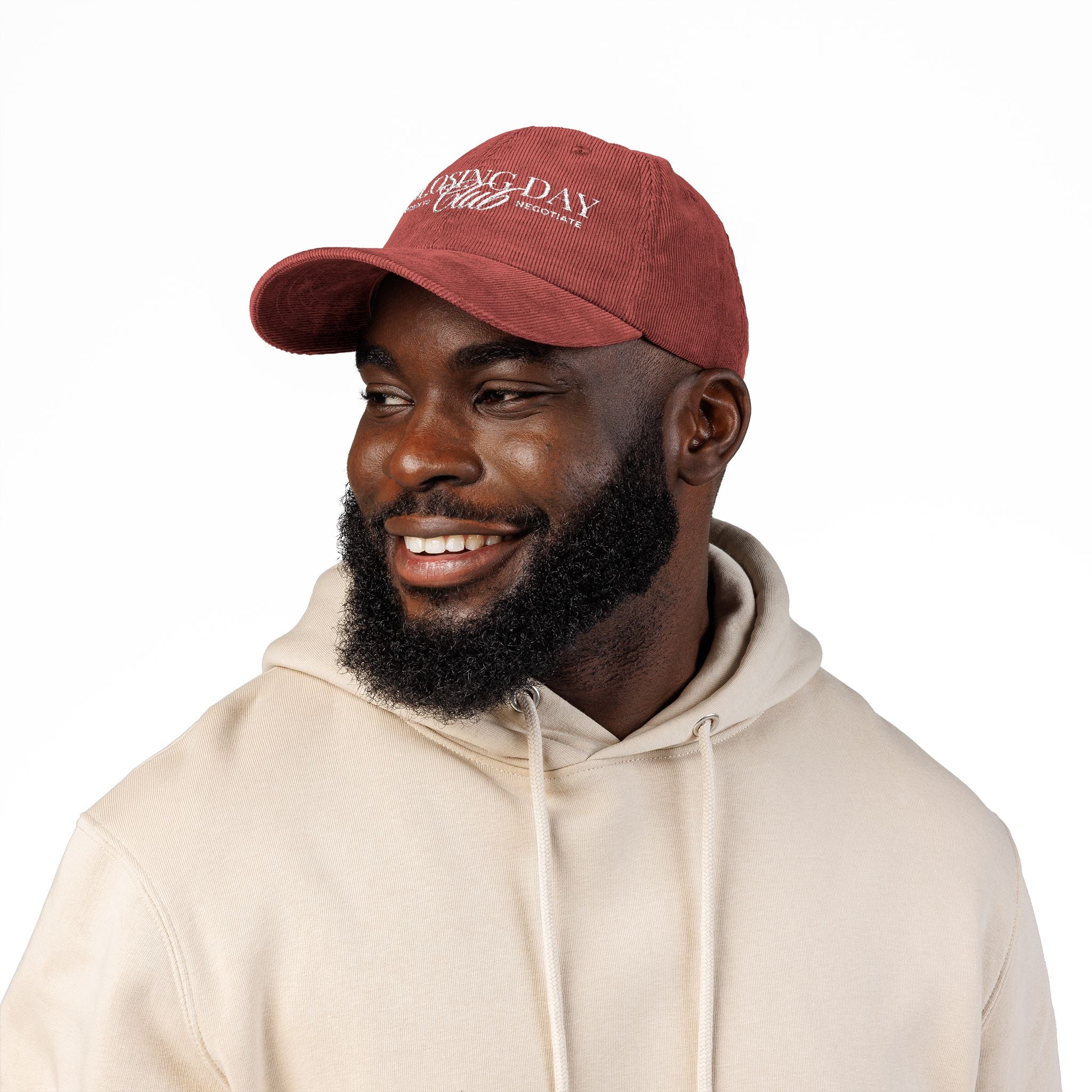 Closing Day Club Corduroy Cap — Vintage Embroidered Real Estate Closing Hat
