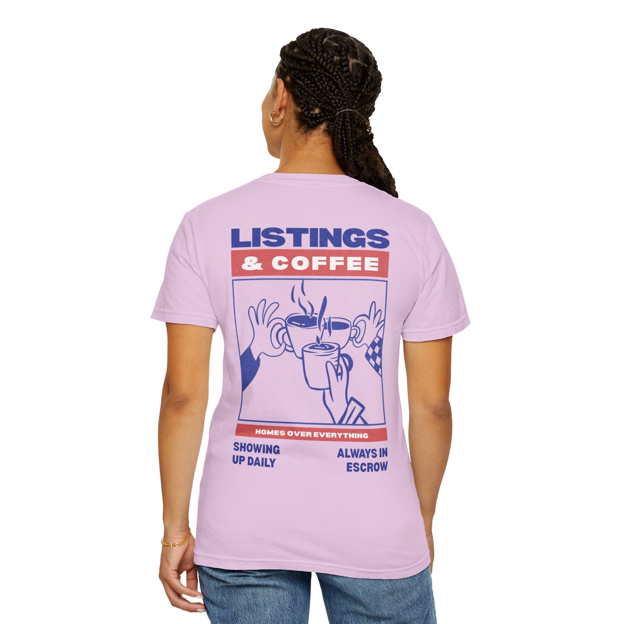 Listings & Coffee Tee