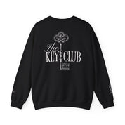 Key Club Vintage Key Crewneck Sweatshirt With Sleeves