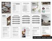 Collection of printed pages from a book or magazine on housing costs and resources. elevated agent