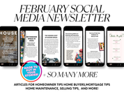 February Social Media Newsletter