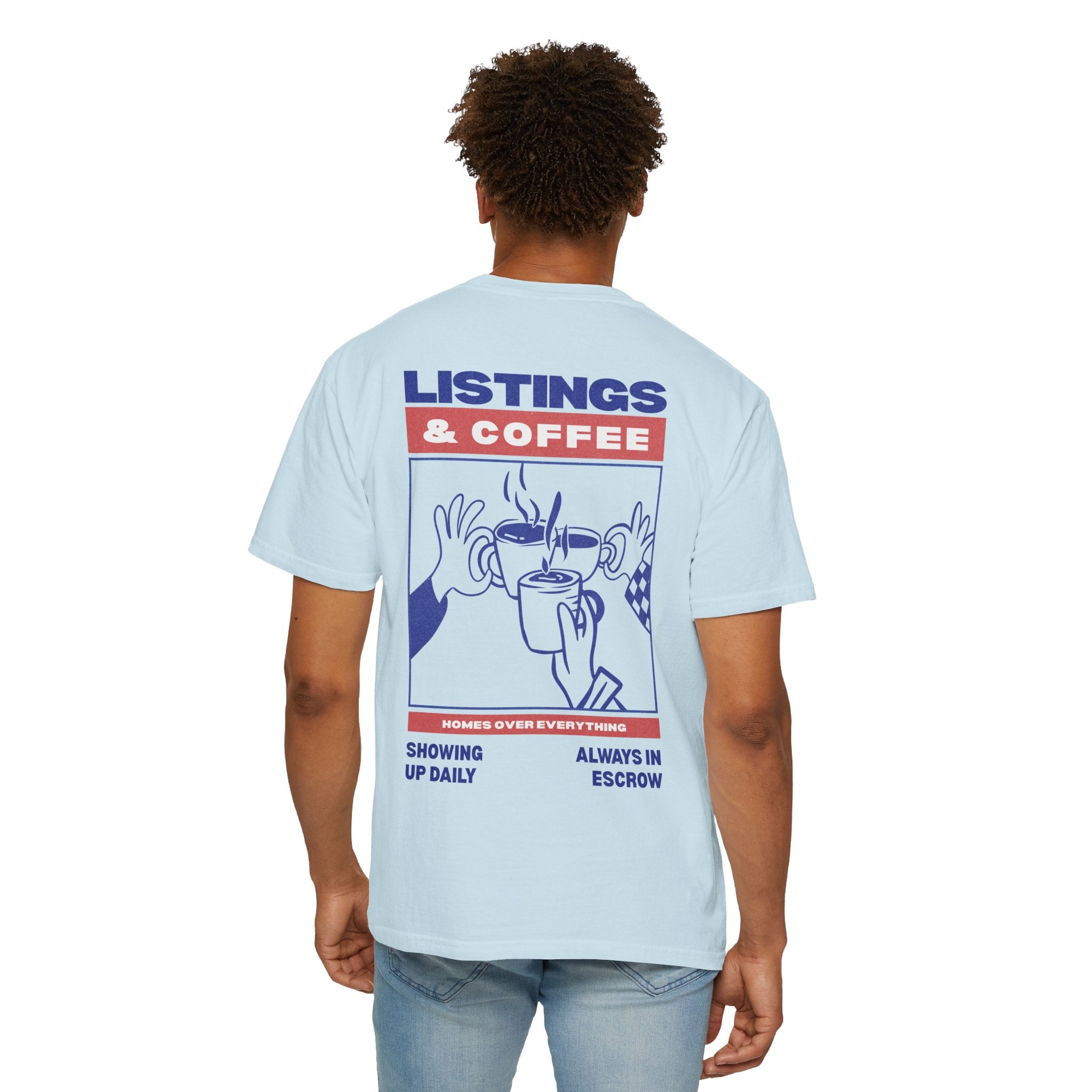 Listings & Coffee Tee
