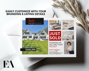 Real Estate Postcard - Sold - Real Estate Template