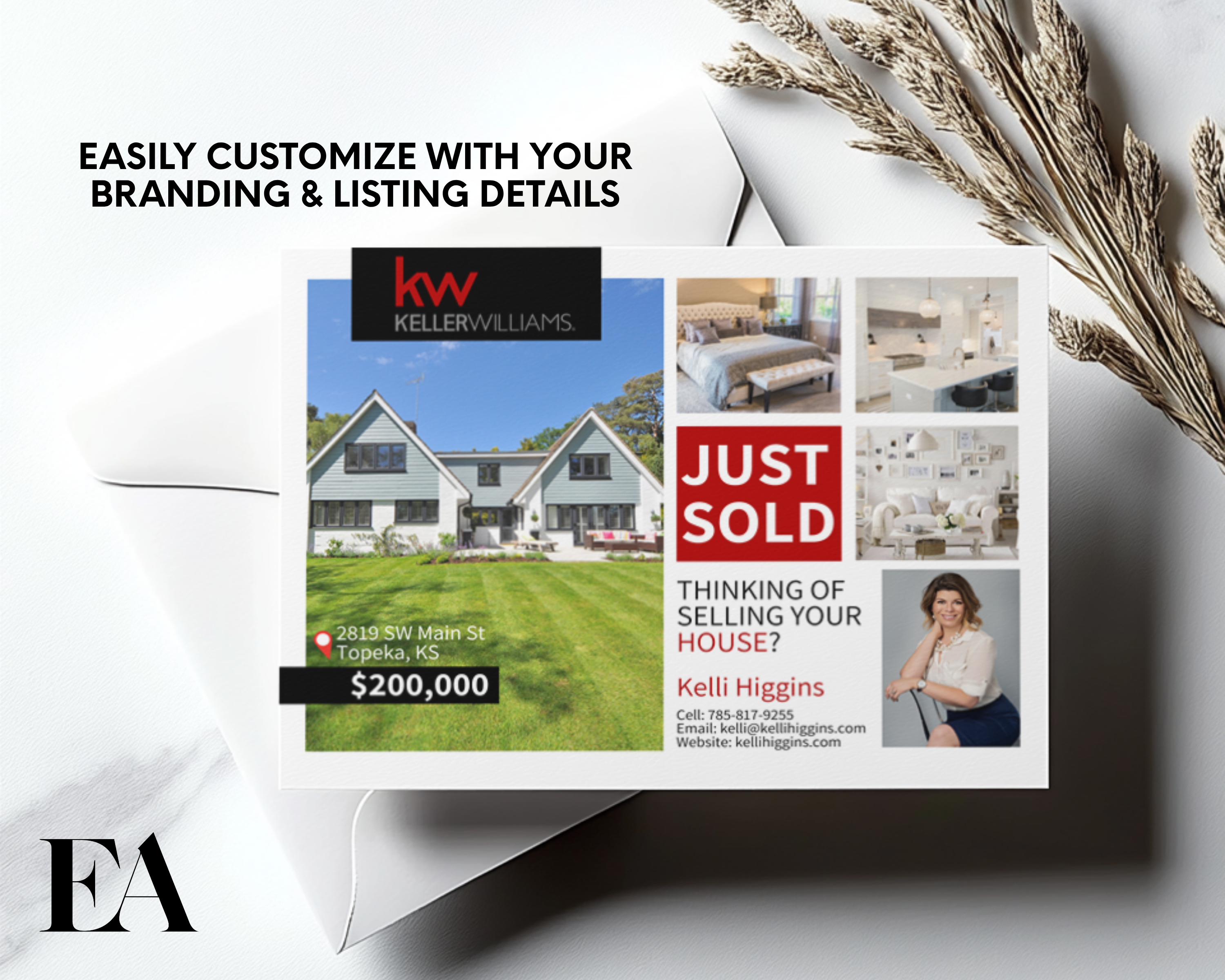 Real Estate Postcard - Sold - Real Estate Template