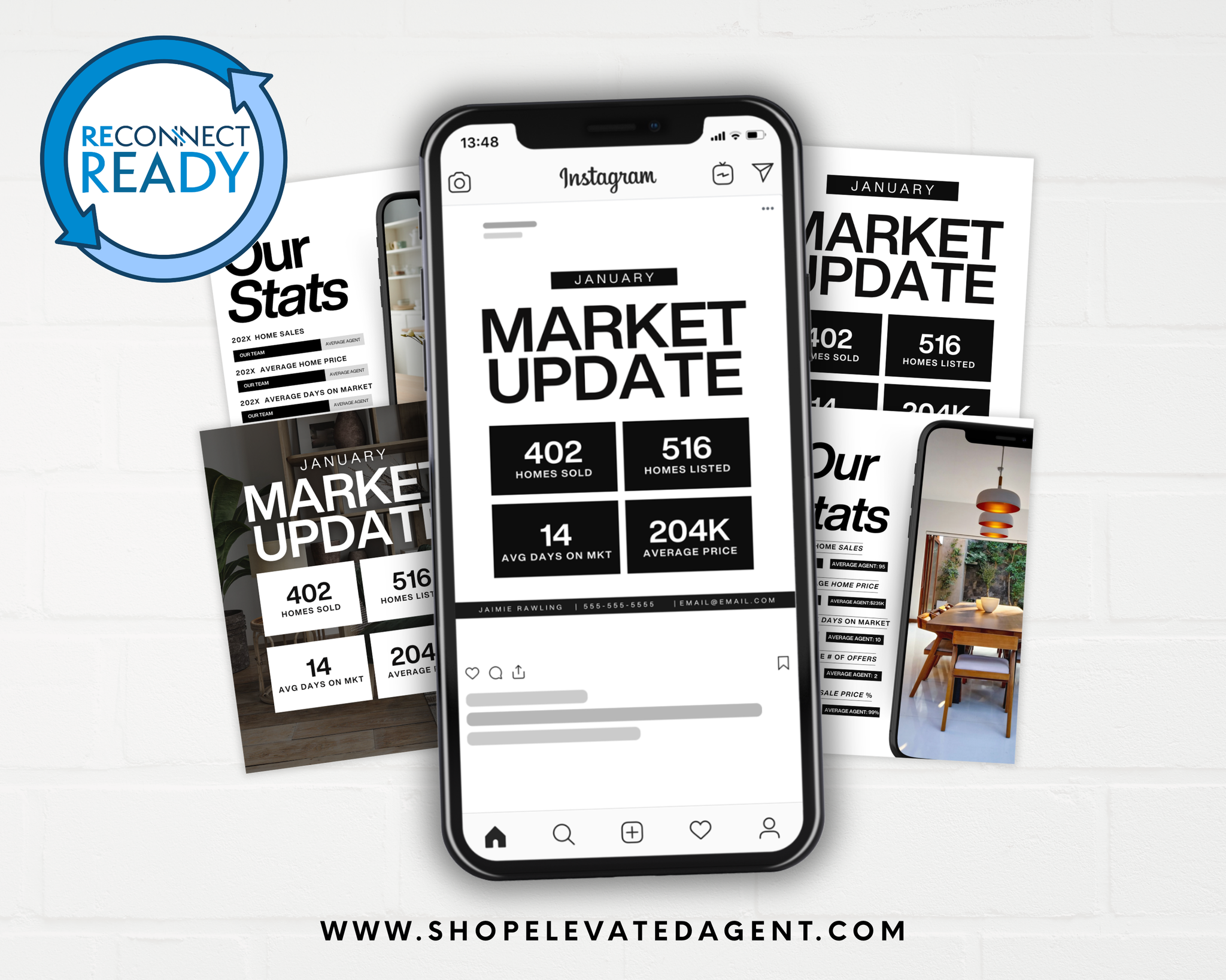 Market Update Design Market Update Social Media - Classic Design Style – Elevated Agent