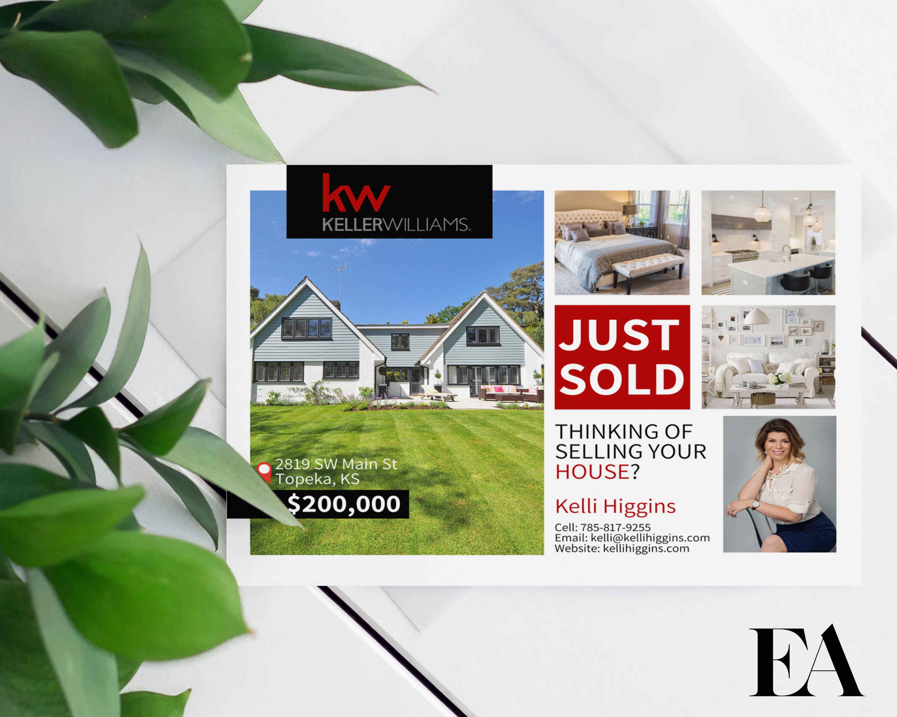 Real Estate Postcard - Sold - Real Estate Template