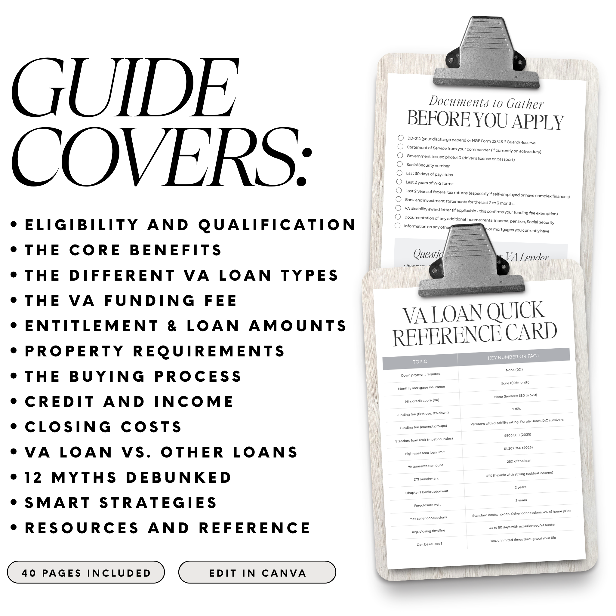 Real Estate VA Homebuyer Guide Template - Veterans Affairs