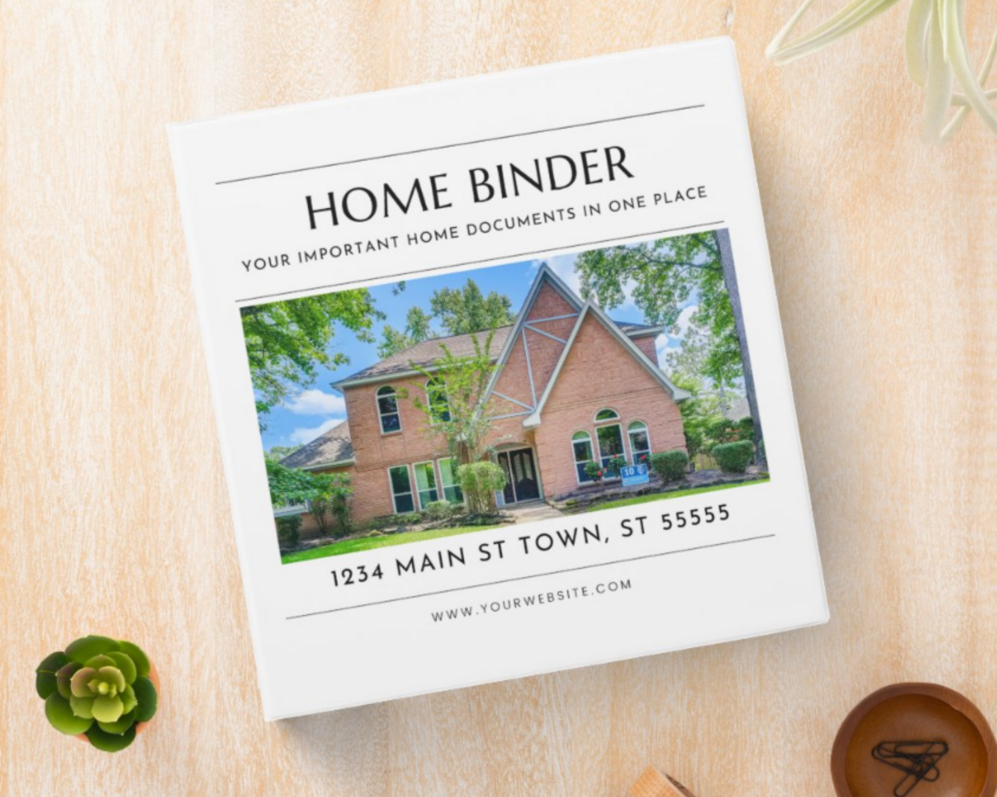 Real Estate Home Binder, Realtor Closing Gift, Real Estate Marketing, Closing Binder, House Binder, Home Buyer Guide, Realtor Flyer, Canva