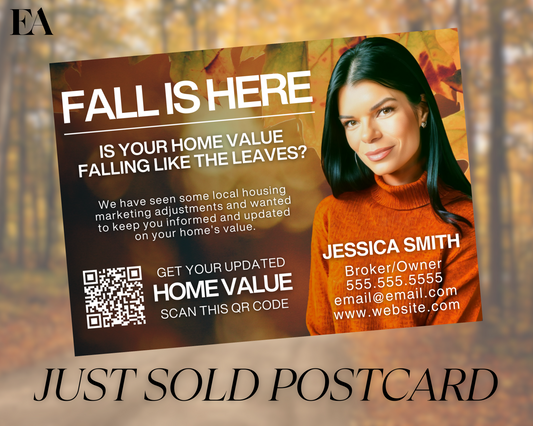Real Estate Fall CMA Postcard