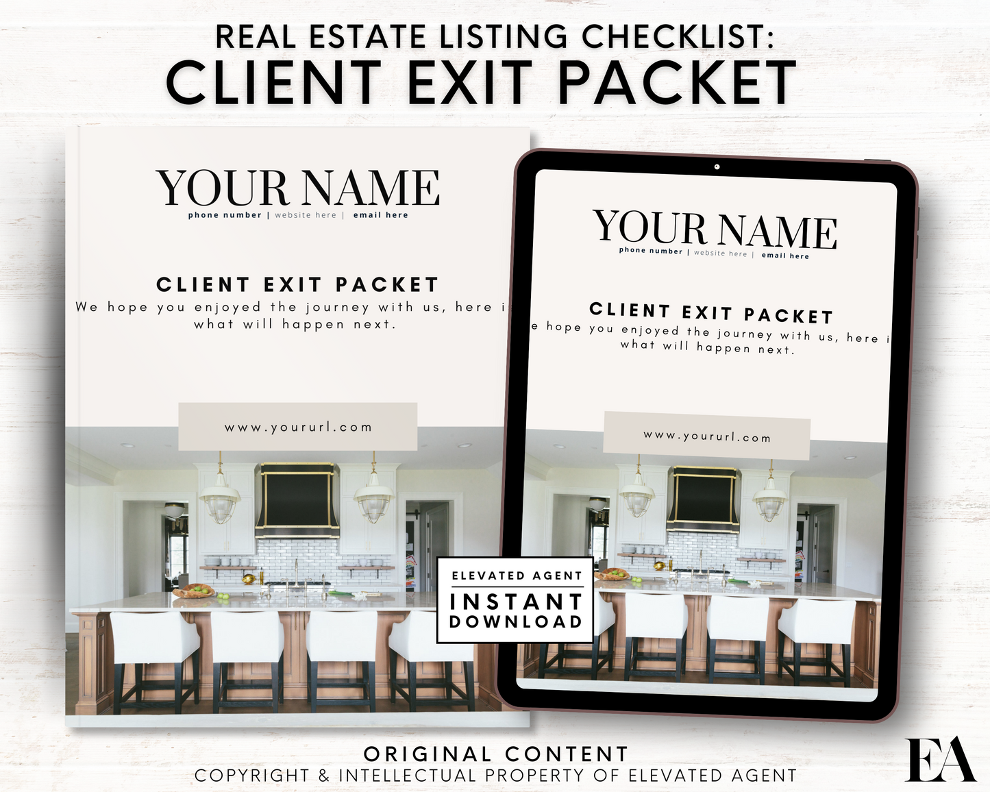 Real Estate Client Exit Packet