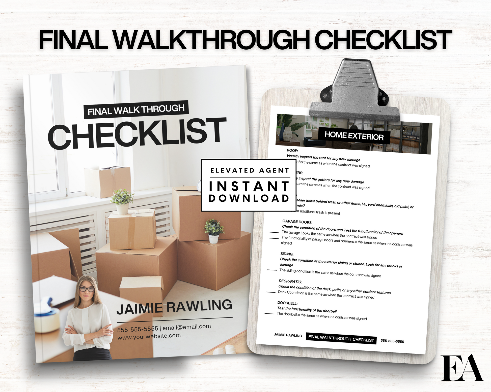 Classic Final Walk Through Checklist