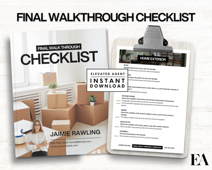 Classic Final Walk Through Checklist