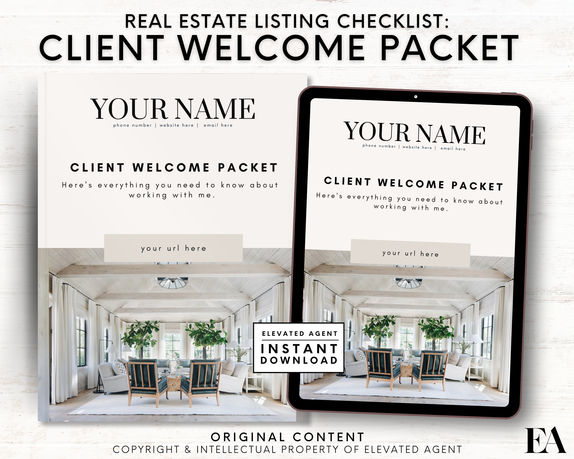 Real Estate New Client Packet