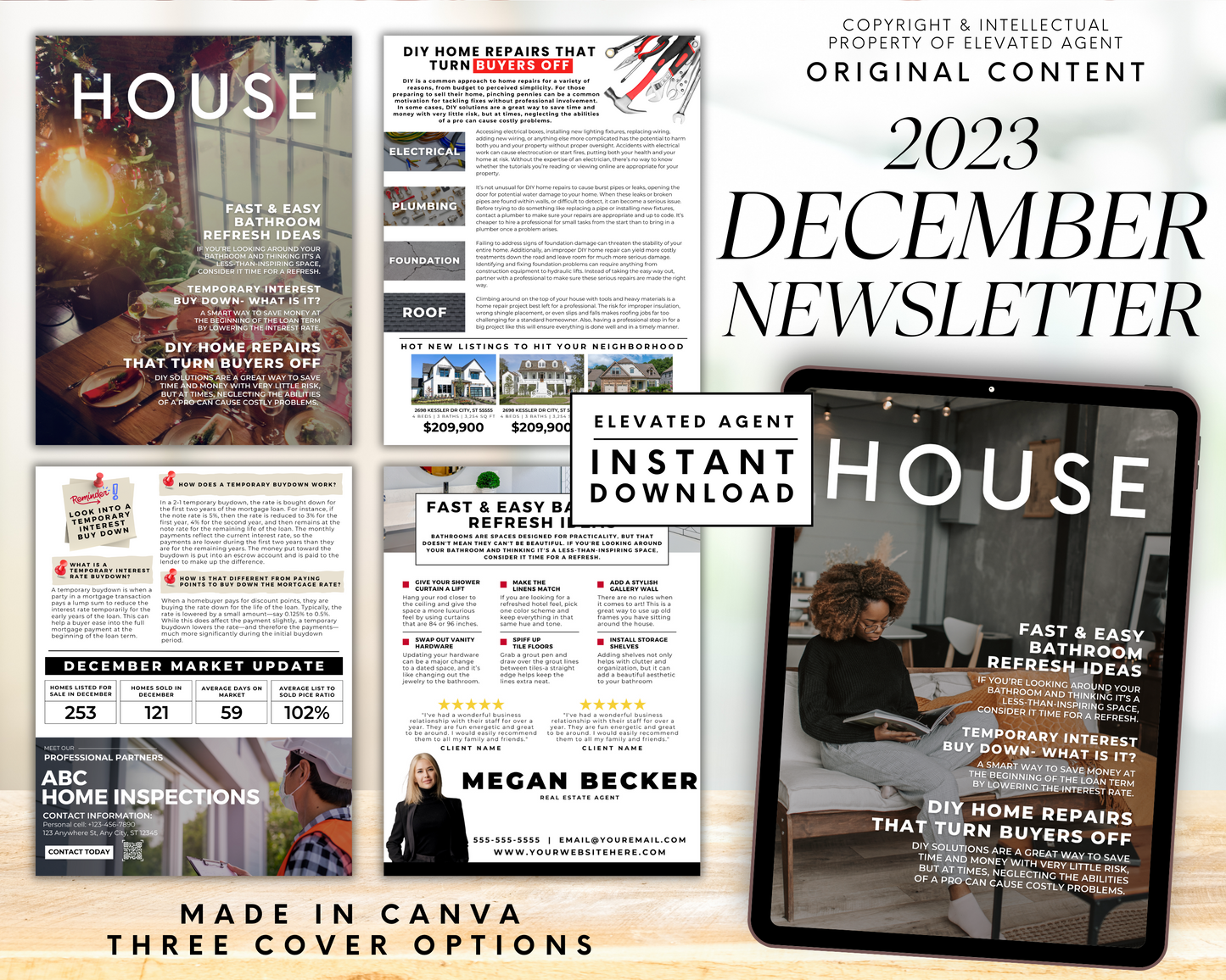December 2023 Newsletter - Real Estate Template